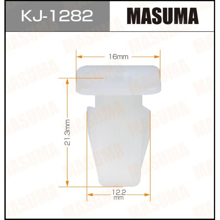 Retainer clip Masuma plastic, KJ-1282