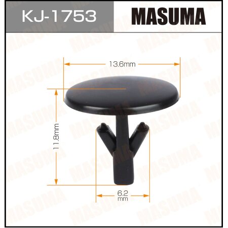 Retainer clip Masuma plastic, KJ-1753