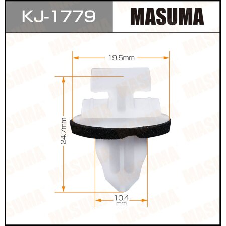 Retainer clip Masuma plastic, KJ-1779