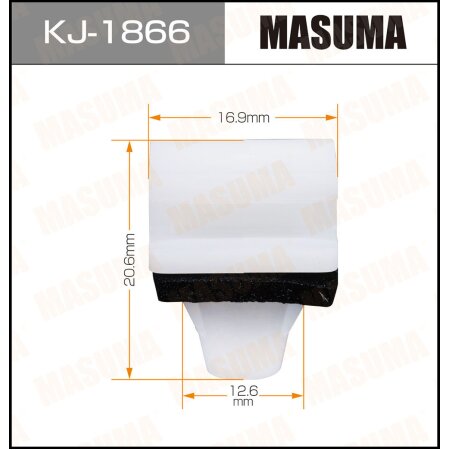 Retainer clip Masuma plastic, KJ-1866