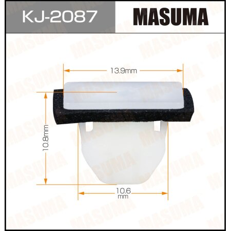 Retainer clip Masuma plastic, KJ-2087