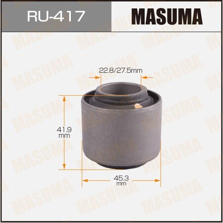 Silent block suspension bush Masuma, RU-417