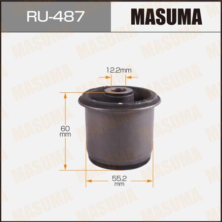 Silent block suspension bush Masuma, RU-487