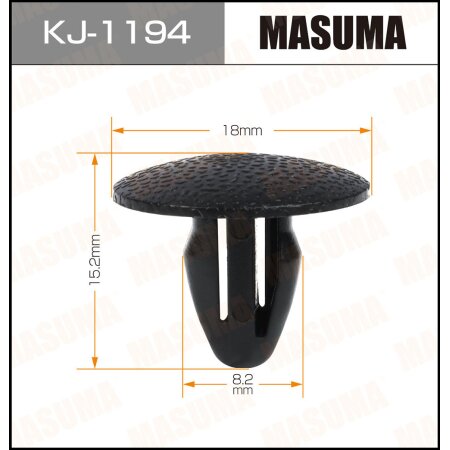 Retainer clip Masuma plastic, KJ-1194