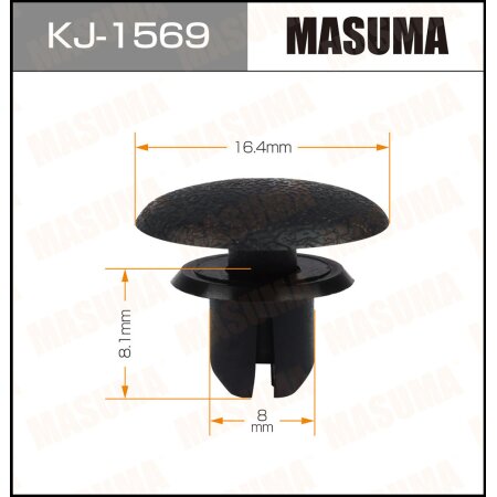 Retainer clip Masuma plastic, KJ-1569