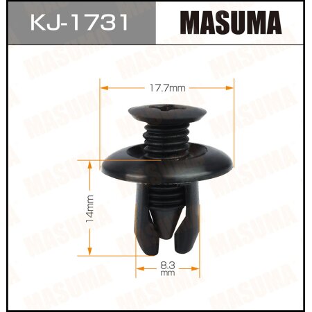 Retainer clip Masuma plastic, KJ-1731