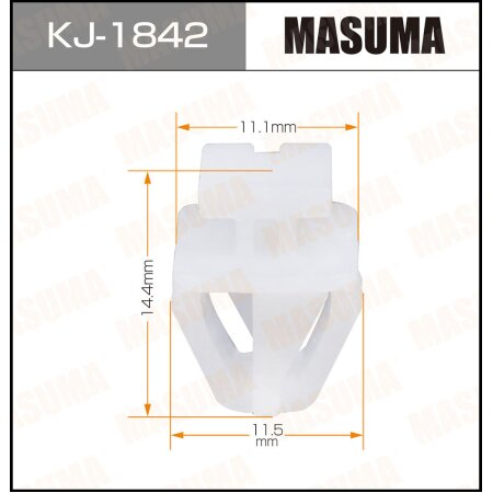 Retainer clip Masuma plastic, KJ-1842