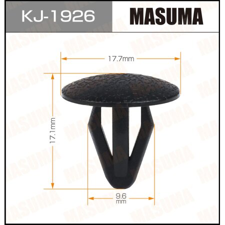 Retainer clip Masuma plastic, KJ-1926