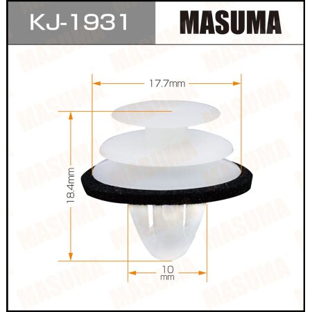 Retainer clip Masuma plastic, KJ-1931