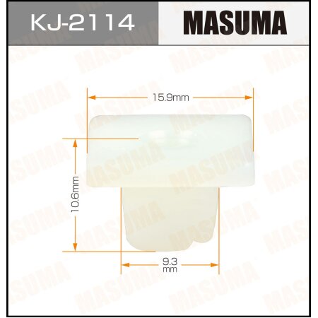 Retainer clip Masuma plastic, KJ-2114