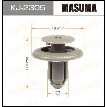 Retainer clip Masuma plastic, KJ-2305