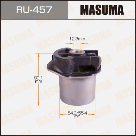 Silent block suspension bush Masuma, RU-457