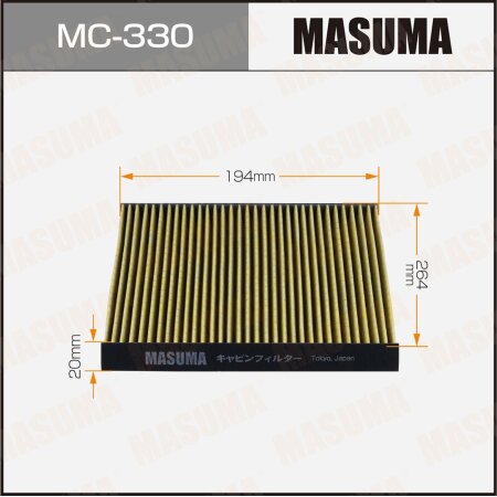 Cabin air filter Masuma, MC-330