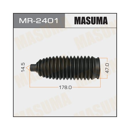 Steering gear boot Masuma (plastic), MR-2401