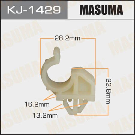 Retainer clip Masuma plastic, KJ-1429