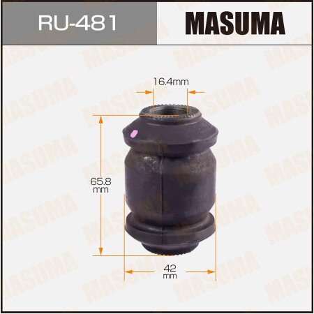 Silent block suspension bush Masuma, RU-481