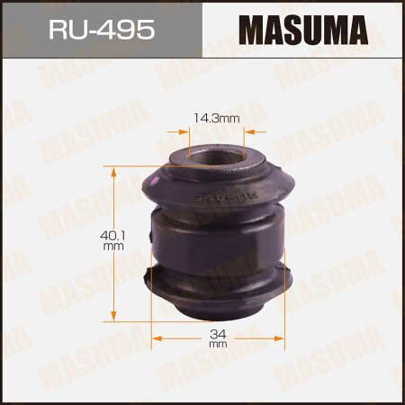 Silent block suspension bush Masuma, RU-495