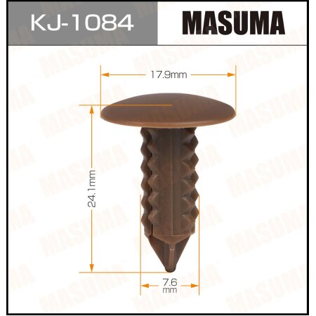 Retainer clip Masuma plastic, KJ-1084