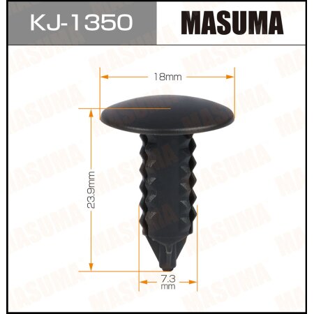 Retainer clip Masuma plastic, KJ-1350