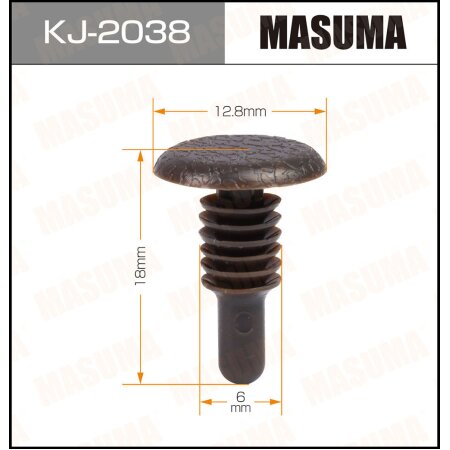 Retainer clip Masuma plastic, KJ-2038