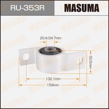 Silent block suspension bush Masuma, RU-353R