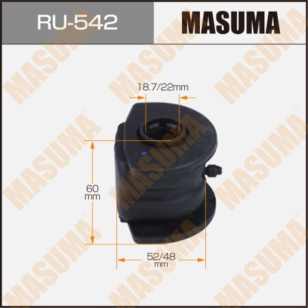 Silent block suspension bush Masuma, RU-542