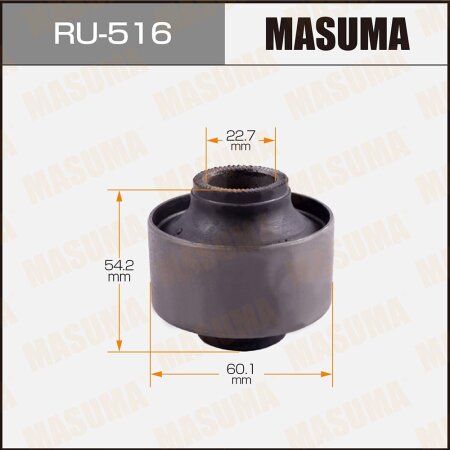 Silent block suspension bush Masuma, RU-516