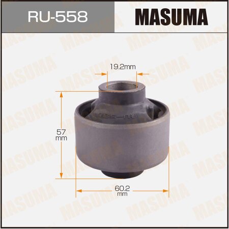 Silent block suspension bush Masuma, RU-558