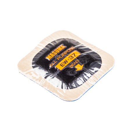 Inner tube cold repair patch Masuma, universal, 36х36mm, pack of 5pcs, EW-37