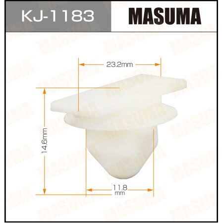 Retainer clip Masuma plastic, KJ-1183