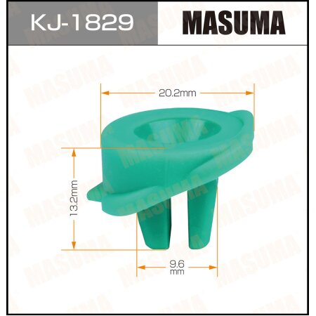 Retainer clip Masuma plastic, KJ-1829