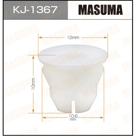 Retainer clip Masuma plastic, KJ-1367