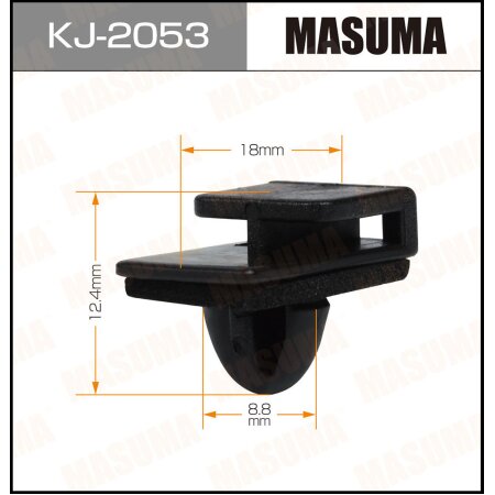 Retainer clip Masuma plastic, KJ-2053