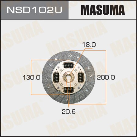 Clutch disc Masuma, NSD102U