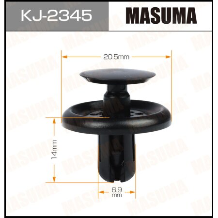 Retainer clip Masuma plastic, KJ-2345