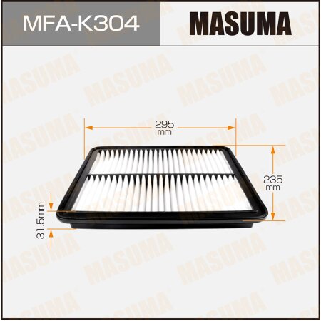 Air filter Masuma, MFA-K304