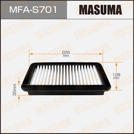 Air filter Masuma, MFA-S701