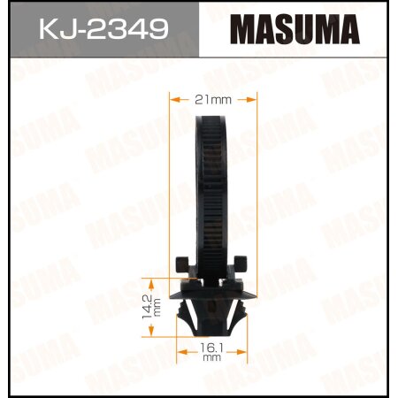 Retainer clip Masuma plastic, KJ-2349