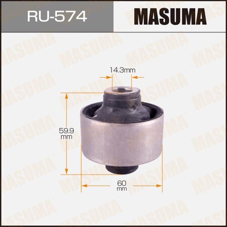 Silent block suspension bush Masuma, RU-574