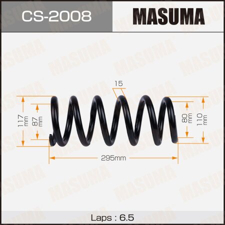 Coil spring Masuma, CS-2008