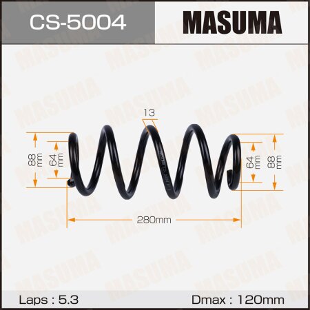 Coil spring Masuma, CS-5004