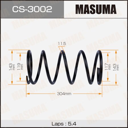 Coil spring Masuma, CS-3002