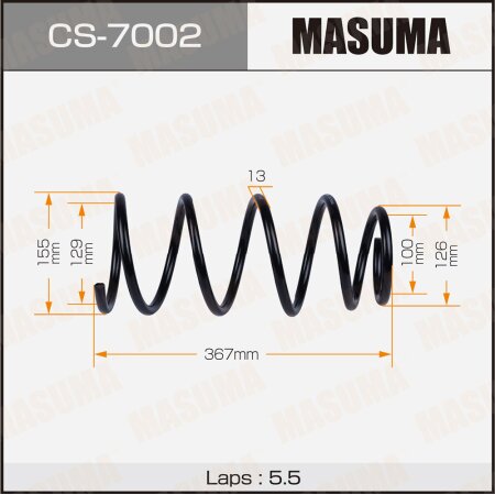 Coil spring Masuma, CS-7002