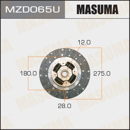 Clutch disc Masuma, MZD065U