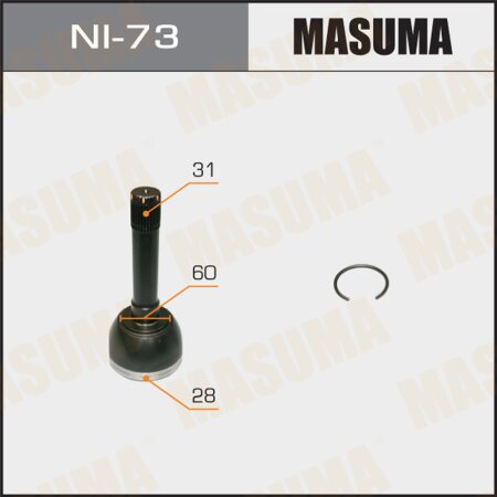 CV joint (outer) Masuma, NI-73