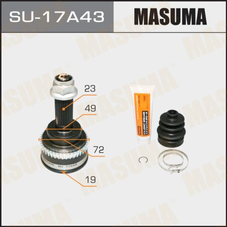 CV joint (outer) Masuma, SU-17A43