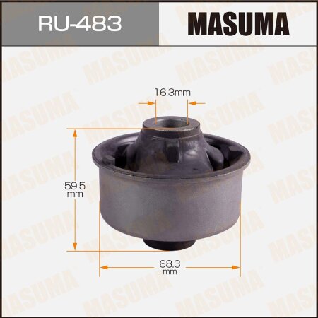 Silent block suspension bush Masuma, RU-483