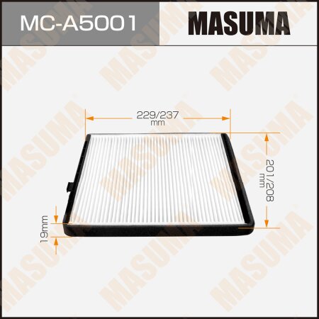 Cabin air filter Masuma, MC-A5001