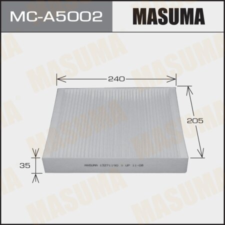 Cabin air filter Masuma, MC-A5002