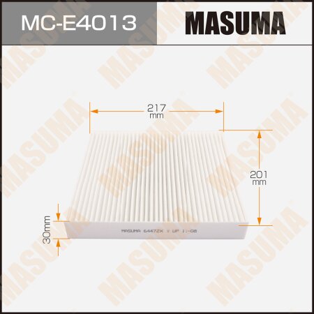 Cabin air filter Masuma, MC-E4013